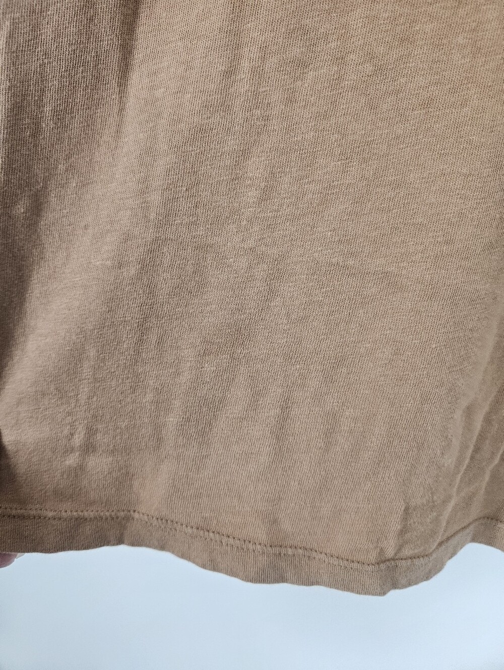 Imogene + Willie Tan The Plus Short Sleeve T-Shirt In Fatigue Brown - Picture 10 of 12